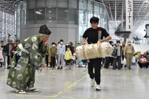 第45回白石市農業祭　米俵相撲秋場所